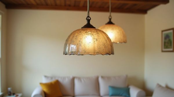 Pourquoi la suspension en verre vintage illumine votre décoration intérieure